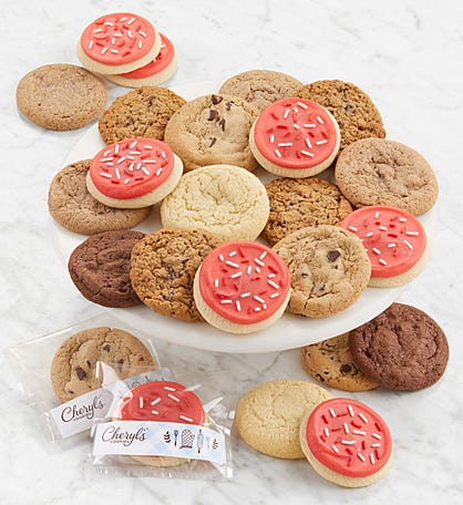 Bow Gift Box - Cookie Assortment